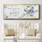Begin Each Day - Floater Framed Canvas Print