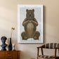Bear and Hand Heart - Canvas Art Print