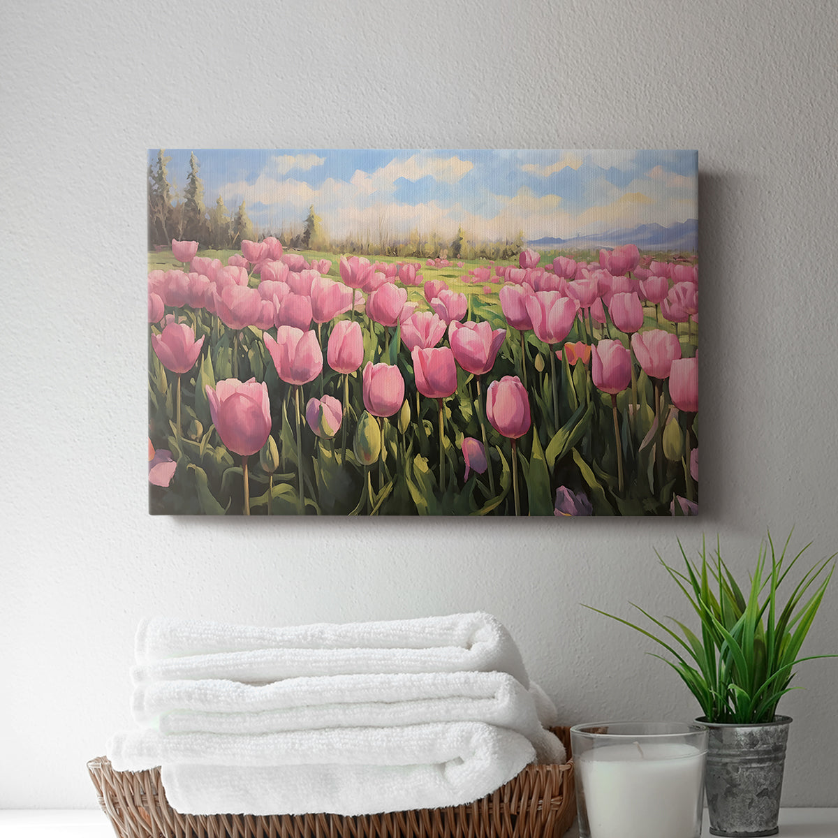 Floral Field XCIV - Canvas Art Print