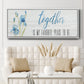 Together - Floater Framed Canvas Print