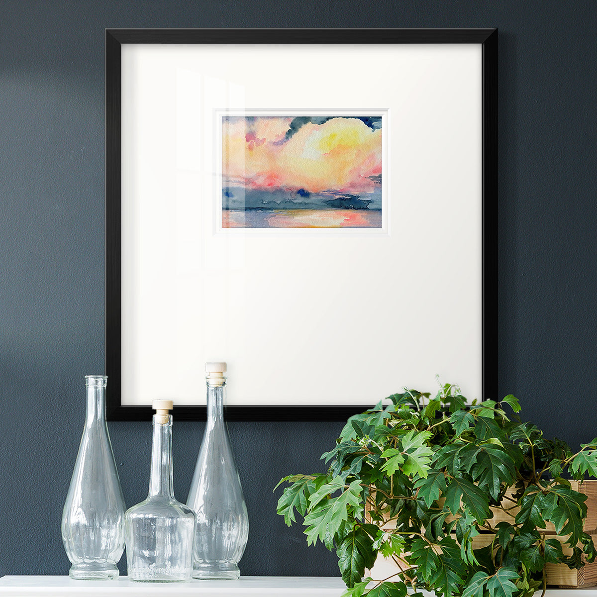 Prism Seascape III Premium Framed Print Double Matboard