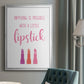 Little Lipstick - Modern Framed Canvas Print
