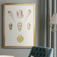 Pastel Knorr Shells I - Modern Framed Canvas Print