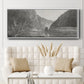 Delaware Water Gap - Floater Framed Canvas Print
