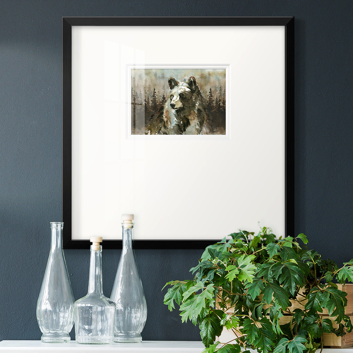 Lodge Twilight II Premium Framed Print Double Matboard