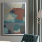 Floating By I - Modern Framed Canvas Print