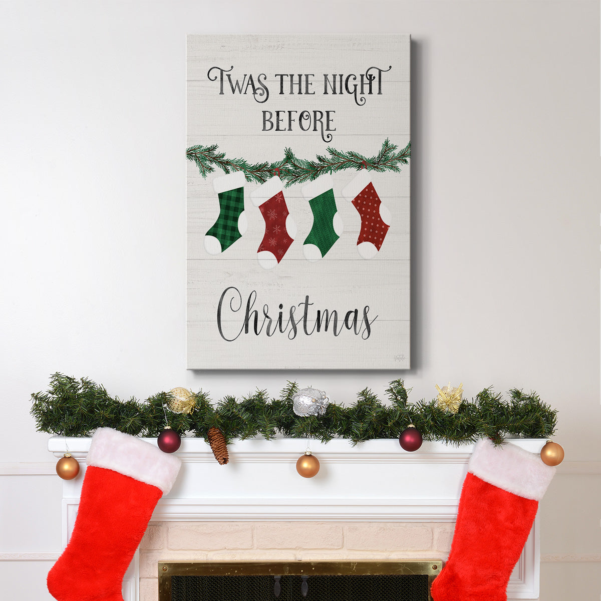 Night Before Christmas - Gallery Wrapped Canvas