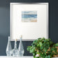 Ocean Waves I Premium Framed Print Double Matboard