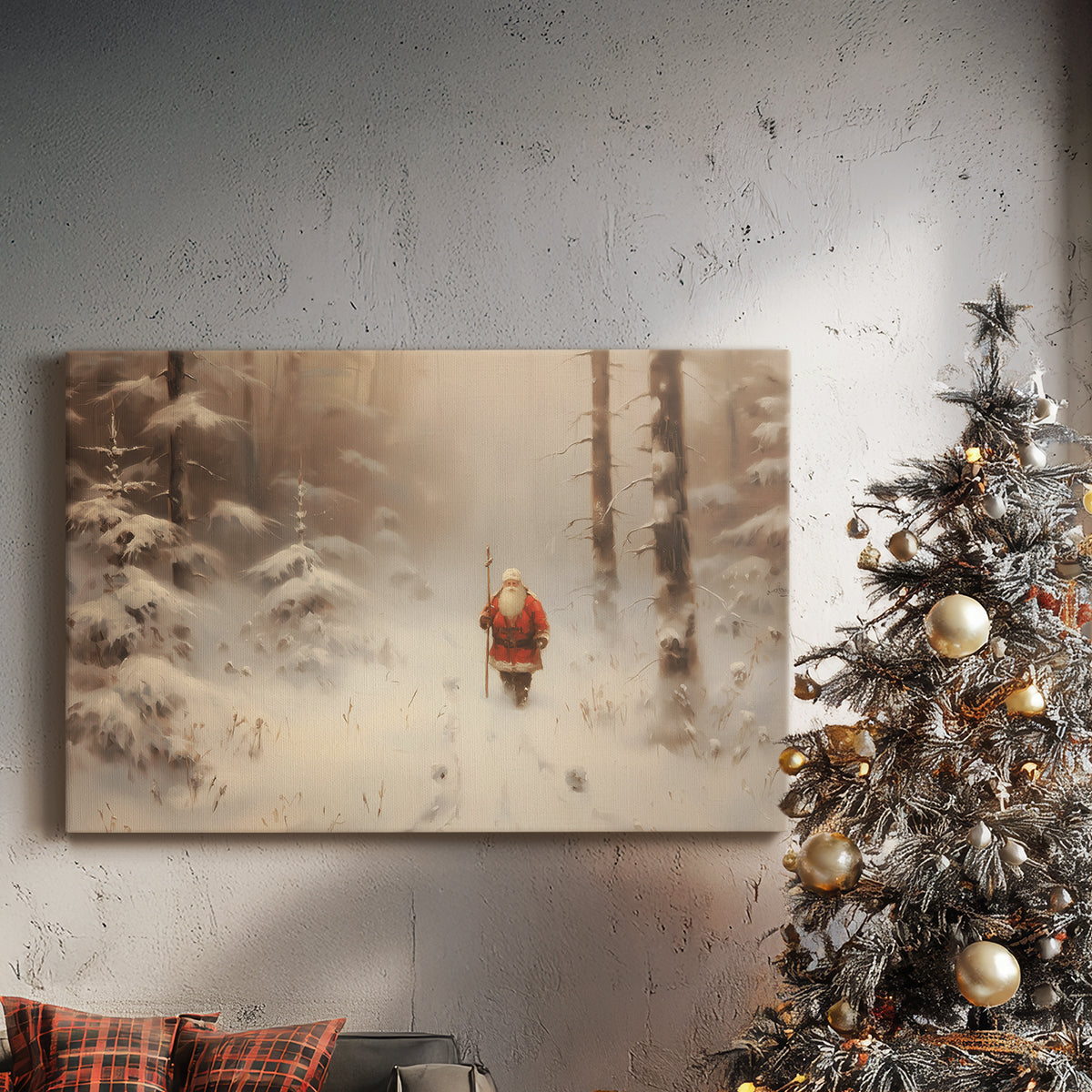 Sugar Pines Carol - Canvas Art Print