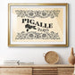 Antique French Label III - Modern Framed Art Print