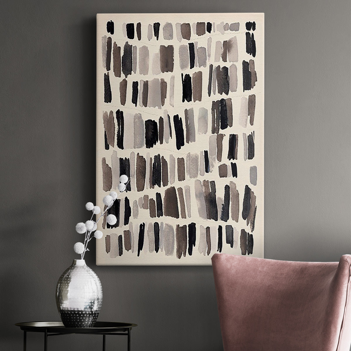 Chalk and Flint II - Canvas Art Print