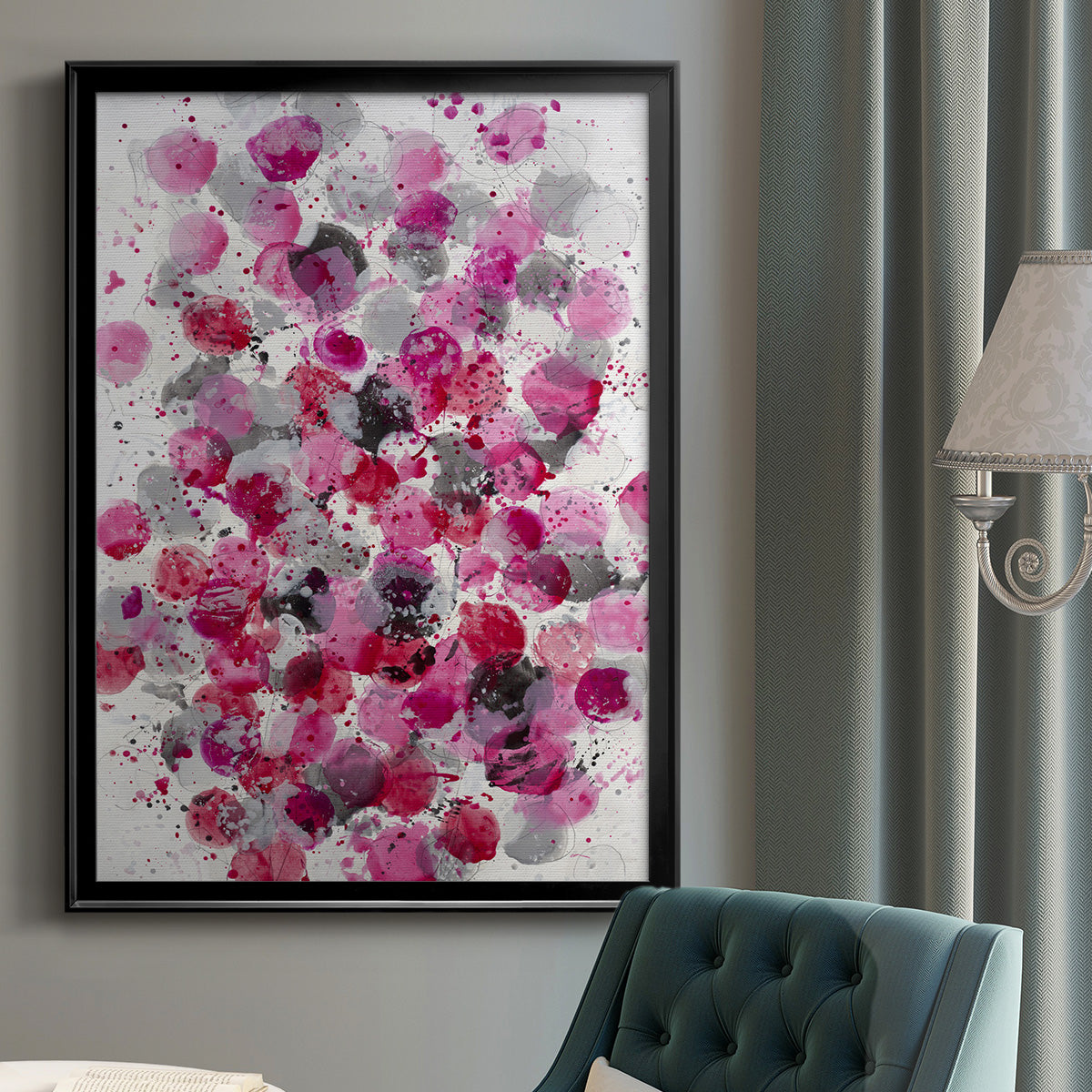 Bouquet - Modern Framed Canvas Print