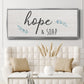 Hope & Soap - Floater Framed Canvas Print