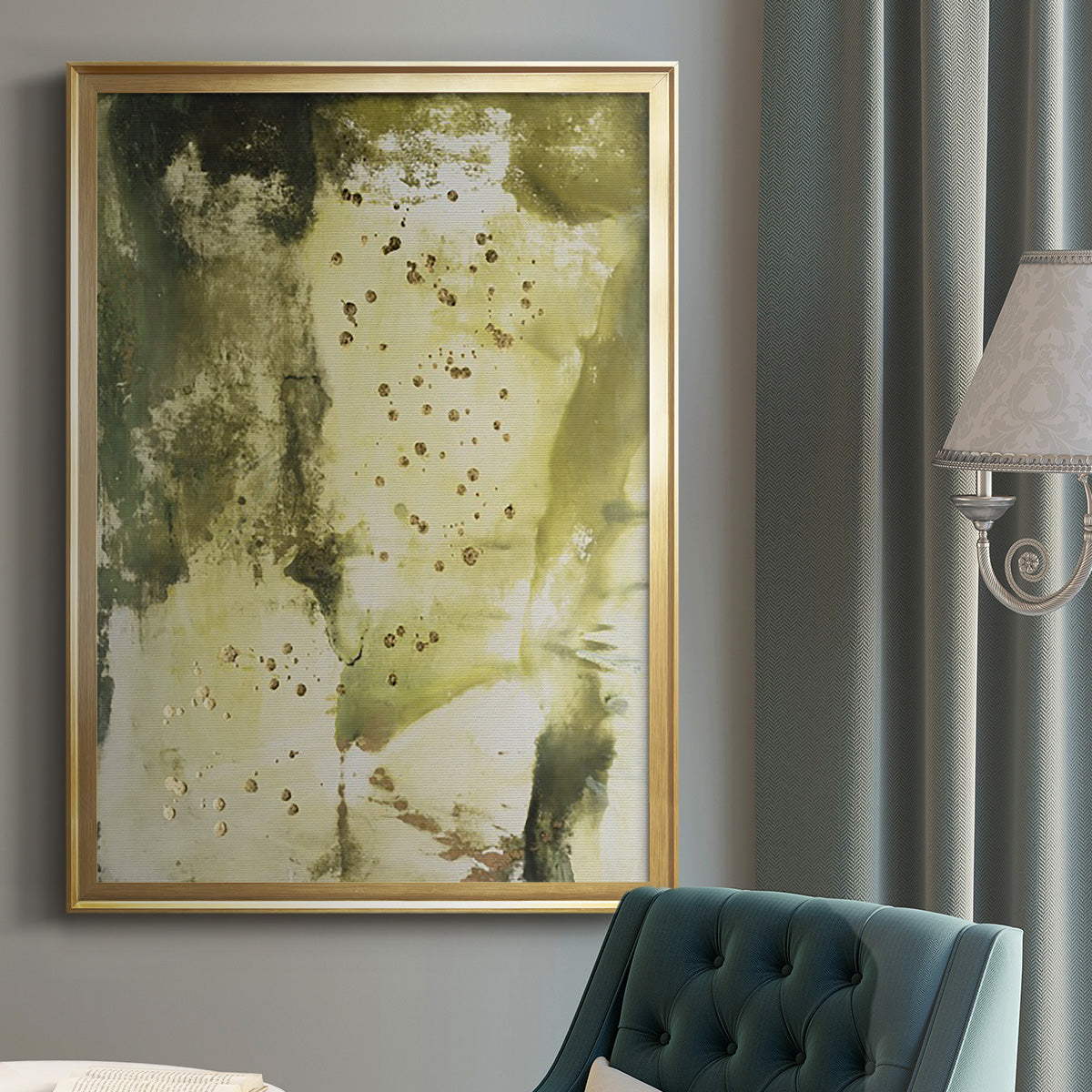 Canyon Diptych II - Modern Framed Canvas Print