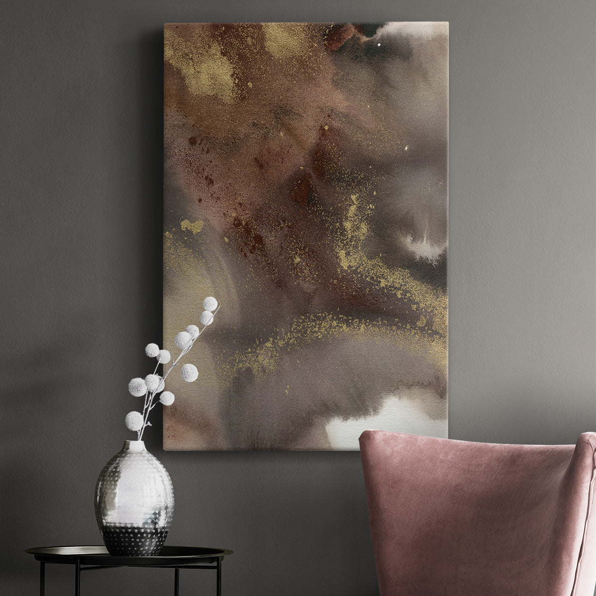 Mountain Seasons IV Premium Gallery Wrapped Canvas - Ready to Hang