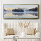 Scene on the Water VIII - Floater Framed Canvas Print