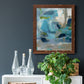 Circle the Beachfront - Barnwood Framed Canvas Print