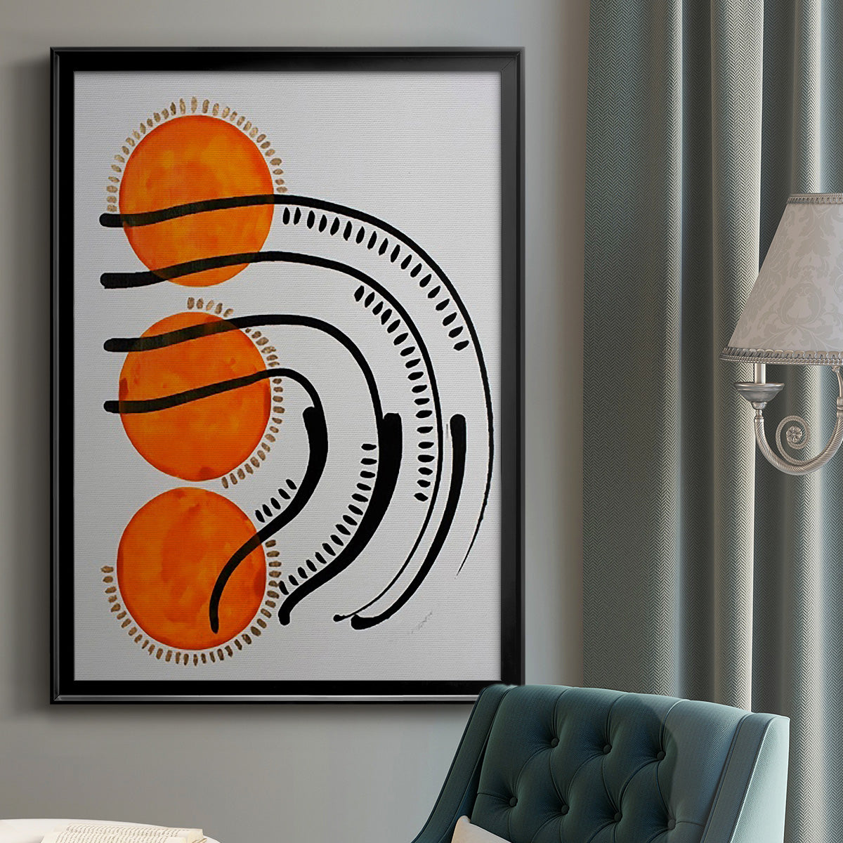 Get a Grip - Modern Framed Canvas Print