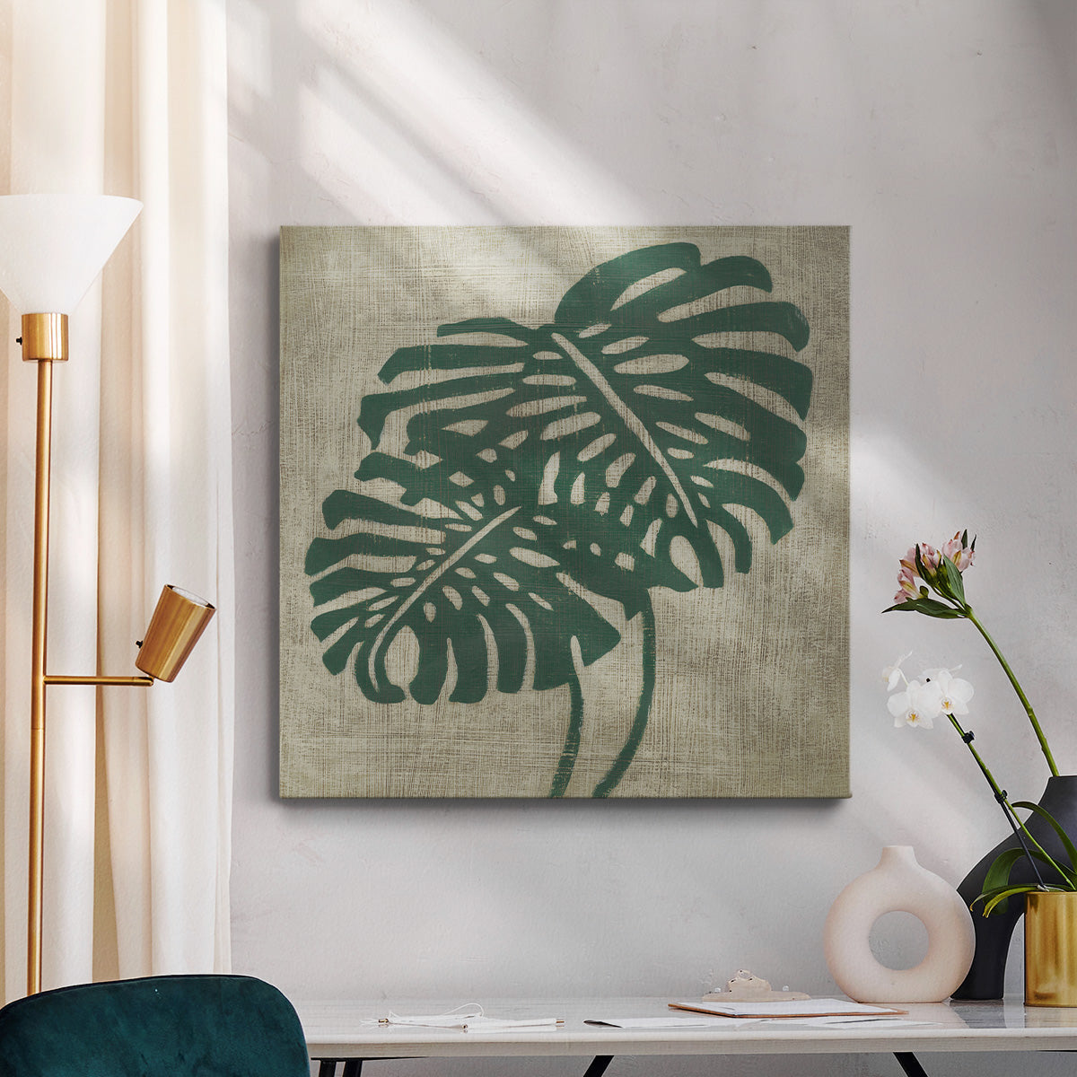 Vintage Greenery I-Premium Gallery Wrapped Canvas - Ready to Hang