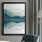 Icicle Range I - Modern Framed Canvas Print