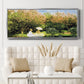 The Garden, 1872 - Floater Framed Canvas Print