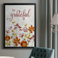 Grateful Catalina Bouquet - Modern Framed Canvas Print