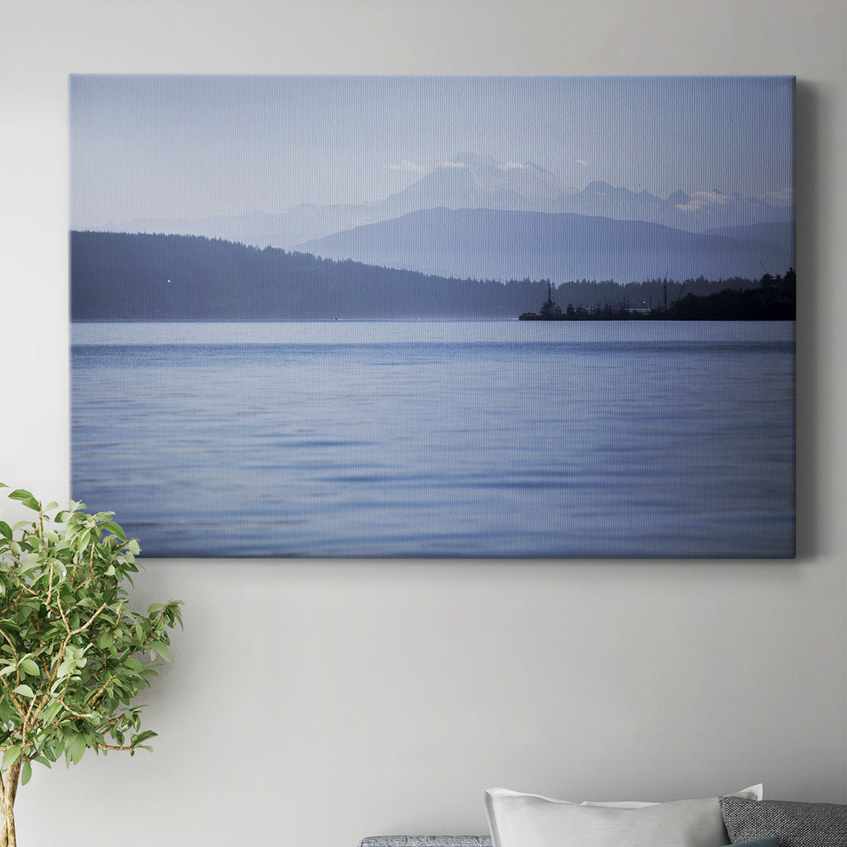 Blue Serenity - Canvas Art Print