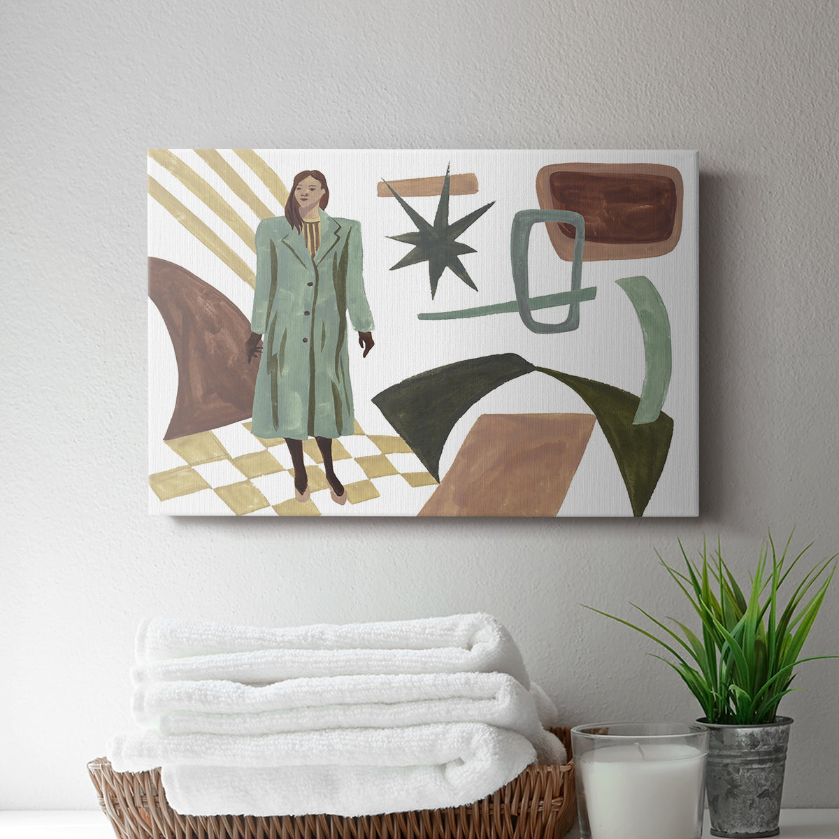 Vintage Vibes II - Canvas Art Print