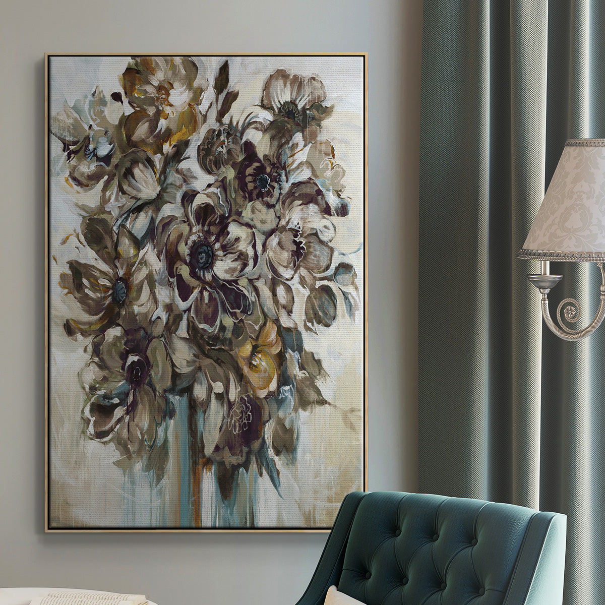 Wild At Heart VI - Floater Framed Canvas Print