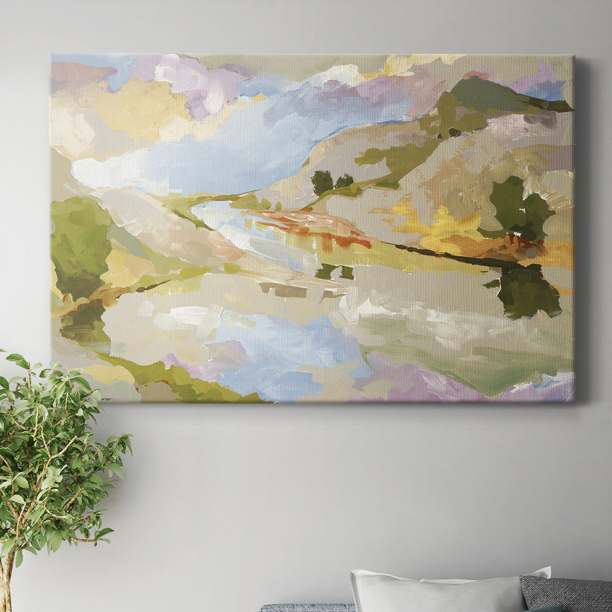 Uplands II Premium Gallery Wrapped Canvas - Ready to Hang