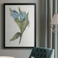 Blue Tulip Picks II - Modern Framed Canvas Print