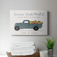Fresh Sunflowers Truck - Canvas Art Print