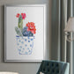 Cactus and Succulent Blooms II - Modern Framed Canvas Print