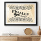 Antique French Label III - Modern Framed Art Print