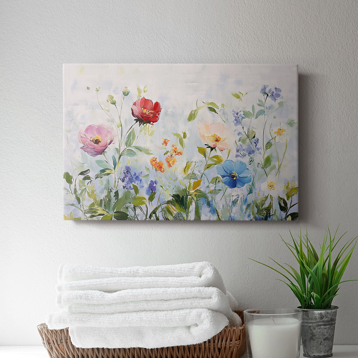 Floral Painting XXIII - Canvas Art Print