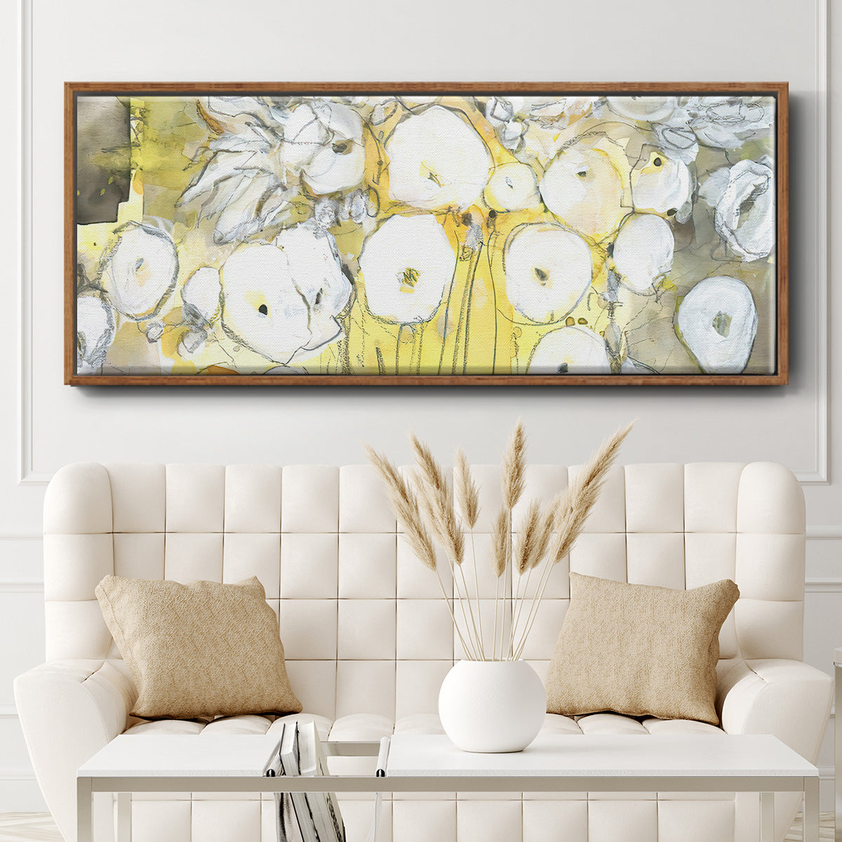 Heirloom Treasure II - Floater Framed Canvas Print