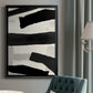 Mountain Paths I - Modern Framed Canvas Print