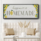 Homemade Lemons - Floater Framed Canvas Print