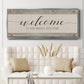 Happily Home - Floater Framed Canvas Print