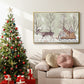 Christmas Time II - Framed Gallery Wrapped Canvas in Floating Frame