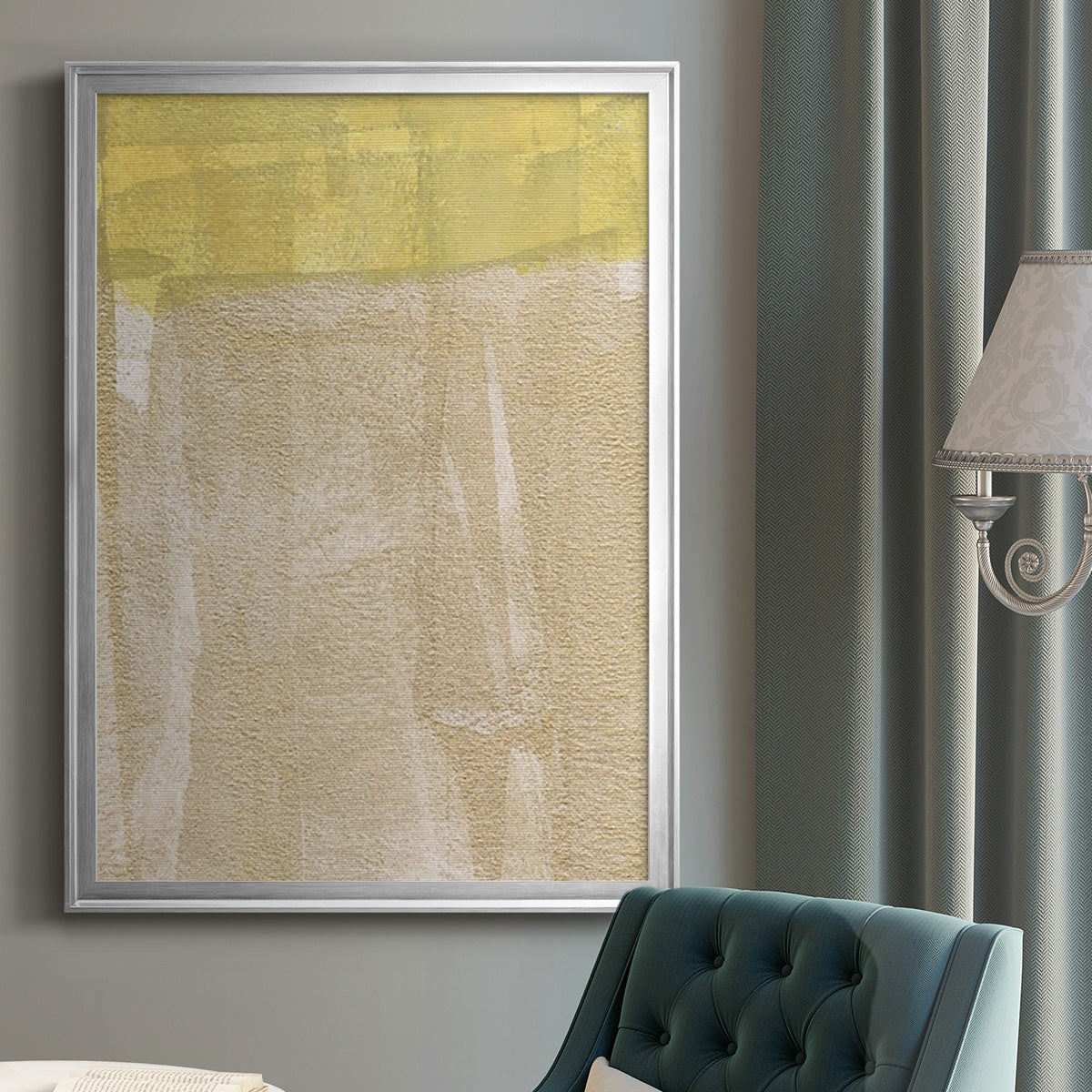 Vovere II - Modern Framed Canvas Print
