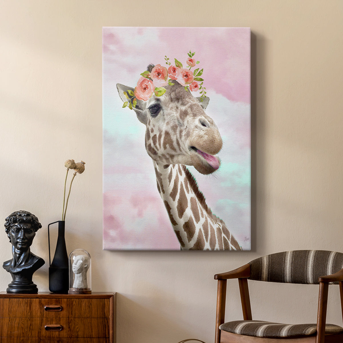 Floral Fun I - Canvas Art Print