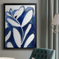 Blue Eucalyptus I - Modern Framed Canvas Print