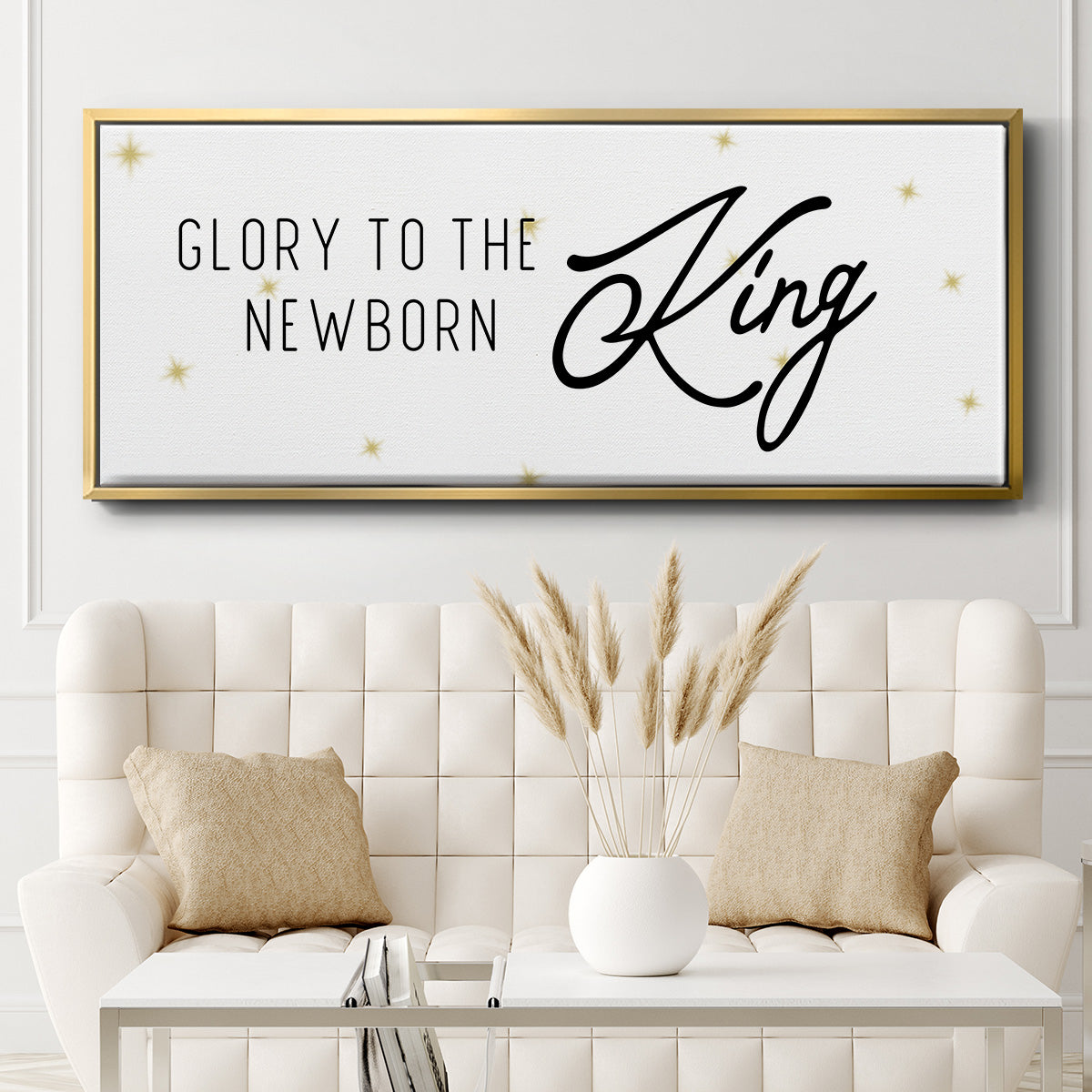 Glory - Floater Framed Canvas Print