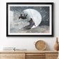 Celestial Love II - Modern Framed Art Print