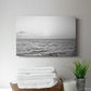 Rough Gray Sea Waves - Canvas Art Print