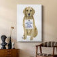 Love and Golden Retriever - Canvas Art Print