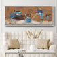 Snowball Bucket - Floater Framed Canvas Print