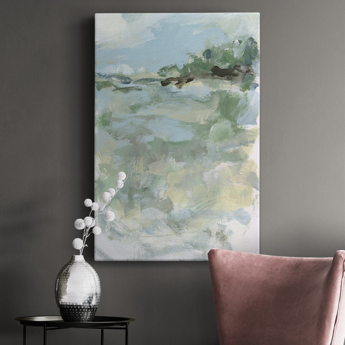 Far Away View II Premium Gallery Wrapped Canvas - Ready to Hang