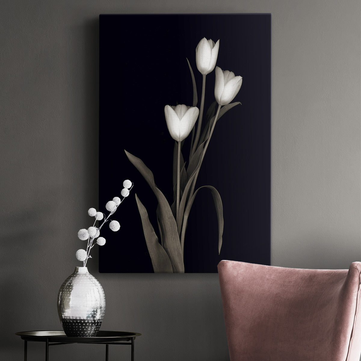 Tulip Pose I - Canvas Art Print